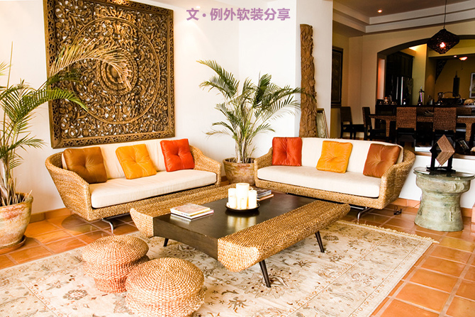軟裝設(shè)計(jì)--東南亞風(fēng)格典型要素（三）-別墅設(shè)計(jì)_軟裝設(shè)計(jì)_室內(nèi)設(shè)計(jì)_豪宅設(shè)計(jì)-深圳例外軟裝設(shè)計(jì)公司