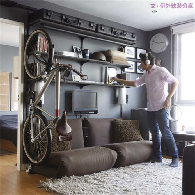 冬季不騎的自行車這么做，裝飾出行兩不誤-別墅設(shè)計(jì),軟裝設(shè)計(jì),室內(nèi)設(shè)計(jì),豪宅設(shè)計(jì),深圳例外軟裝設(shè)計(jì)公司