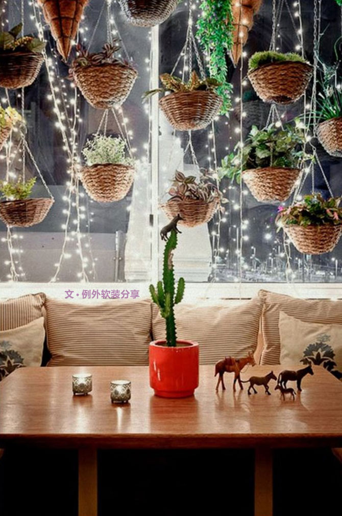 這種任性的綠植新玩法，你值得一試！-別墅設計,軟裝設計,室內(nèi)設計,豪宅設計,深圳例外軟裝設計公司